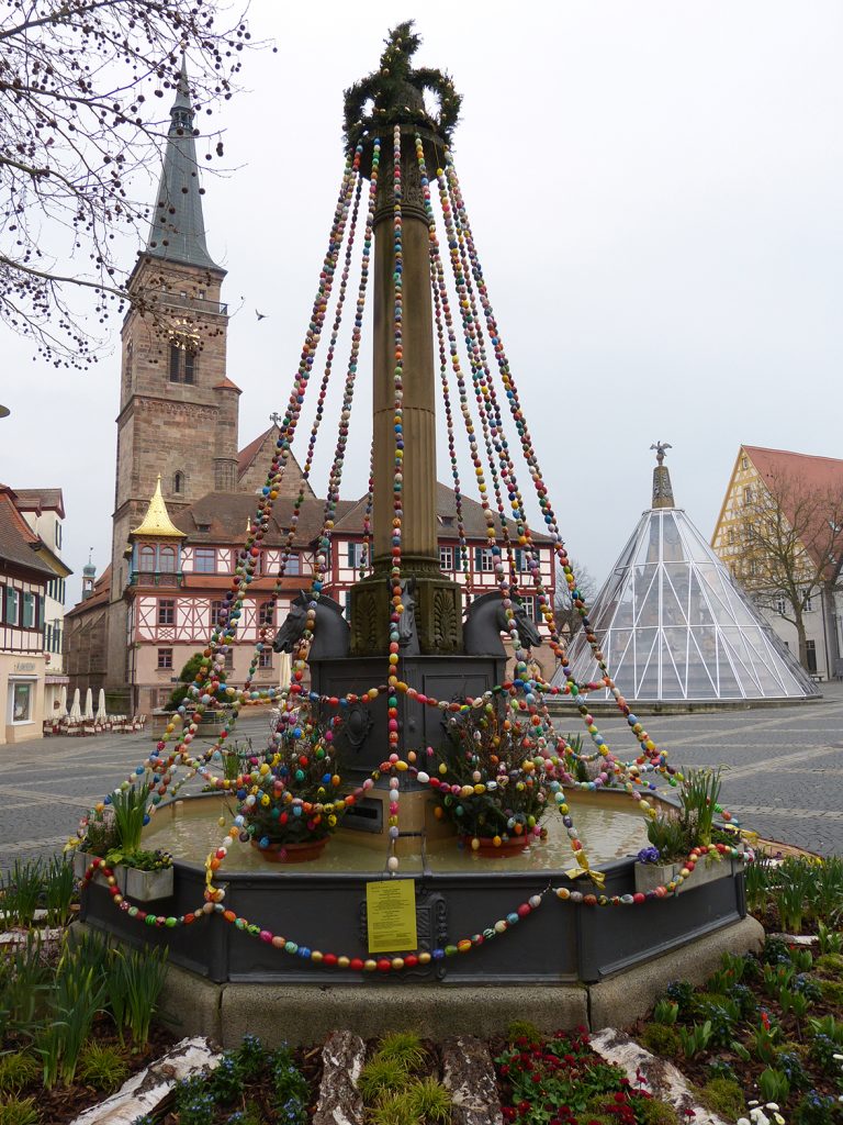 Nürnberg - Der Schwabacher Marktplatz an Ostern 2015