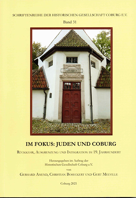 Buchcover im Fokus Juden und Coburg