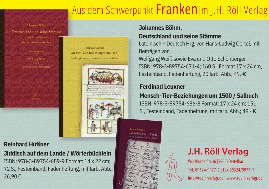 Anzeige J. H. Röll Verlag